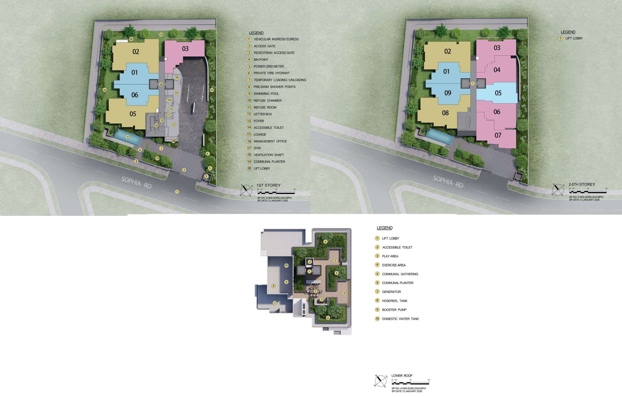 Sophia Meadow Site Plan and Facilities