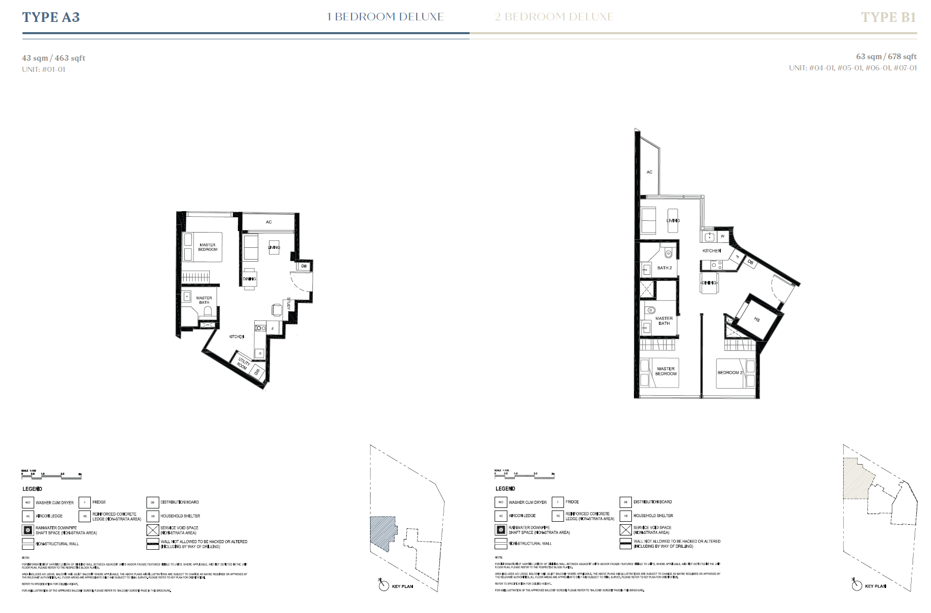 Duet @ Emily A3 B1 floor plan