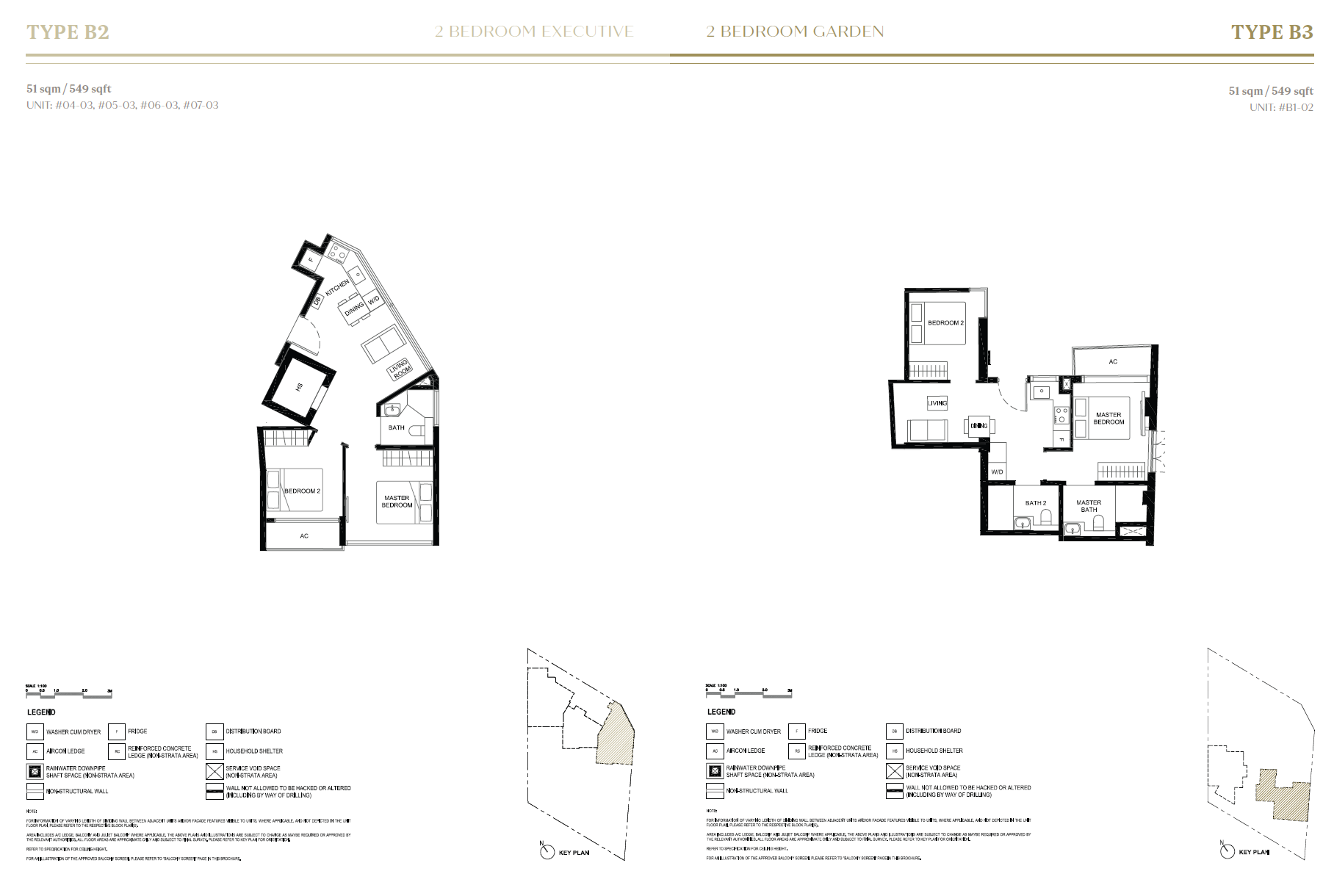 Duet @ Emily B2 B3 floor plan