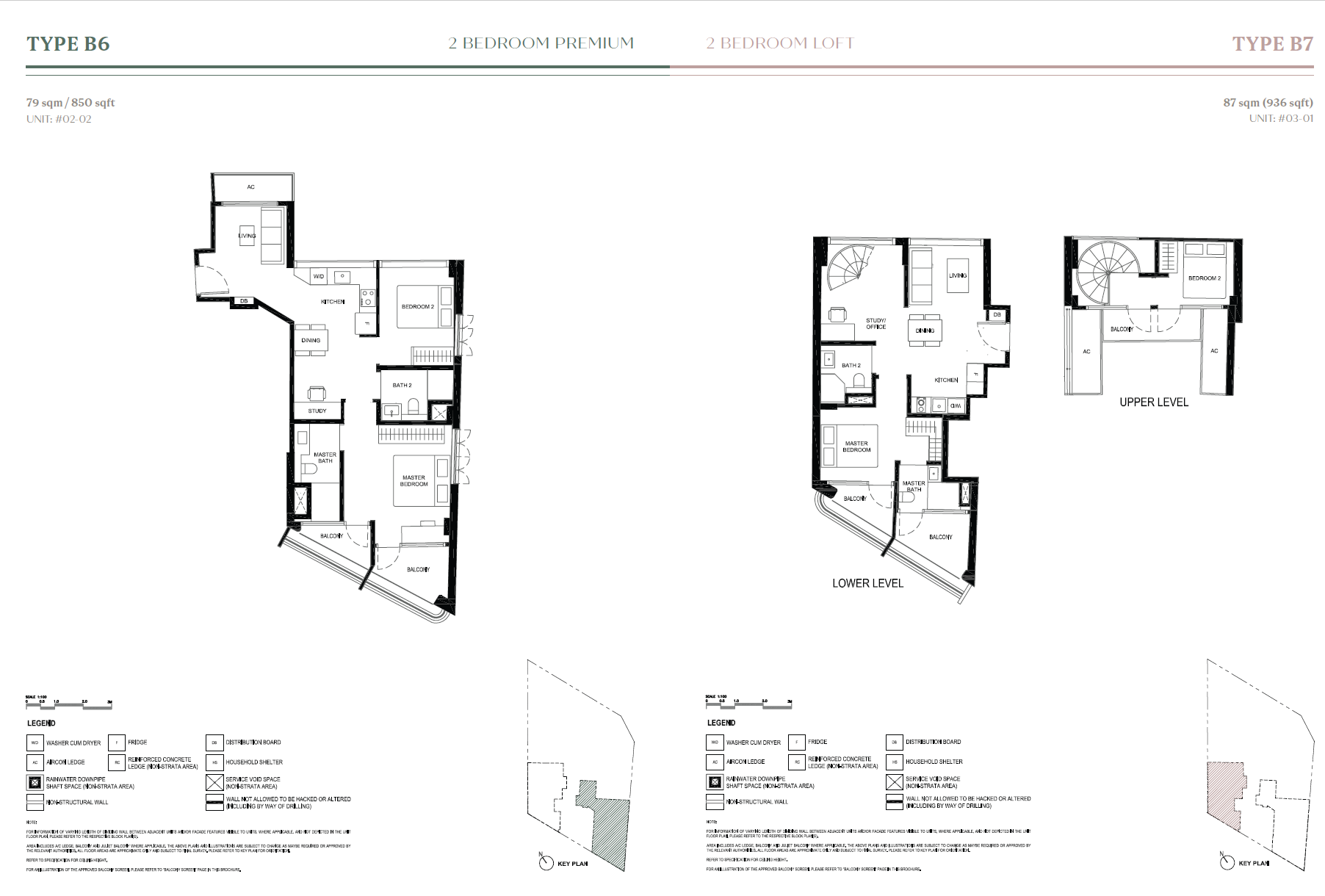 Duet @ Emily B6 B7 floor plan
