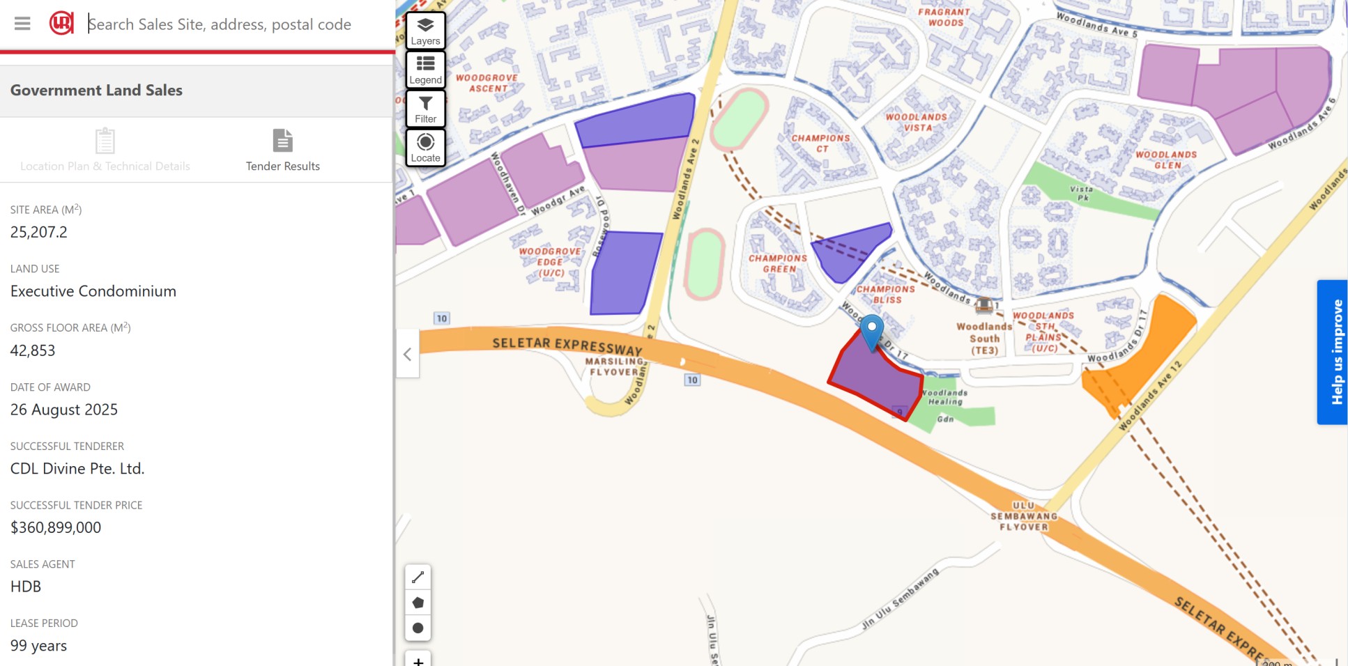 thumbnail image of Woodlands Drive 17 GLS (EC) - Parcel 2