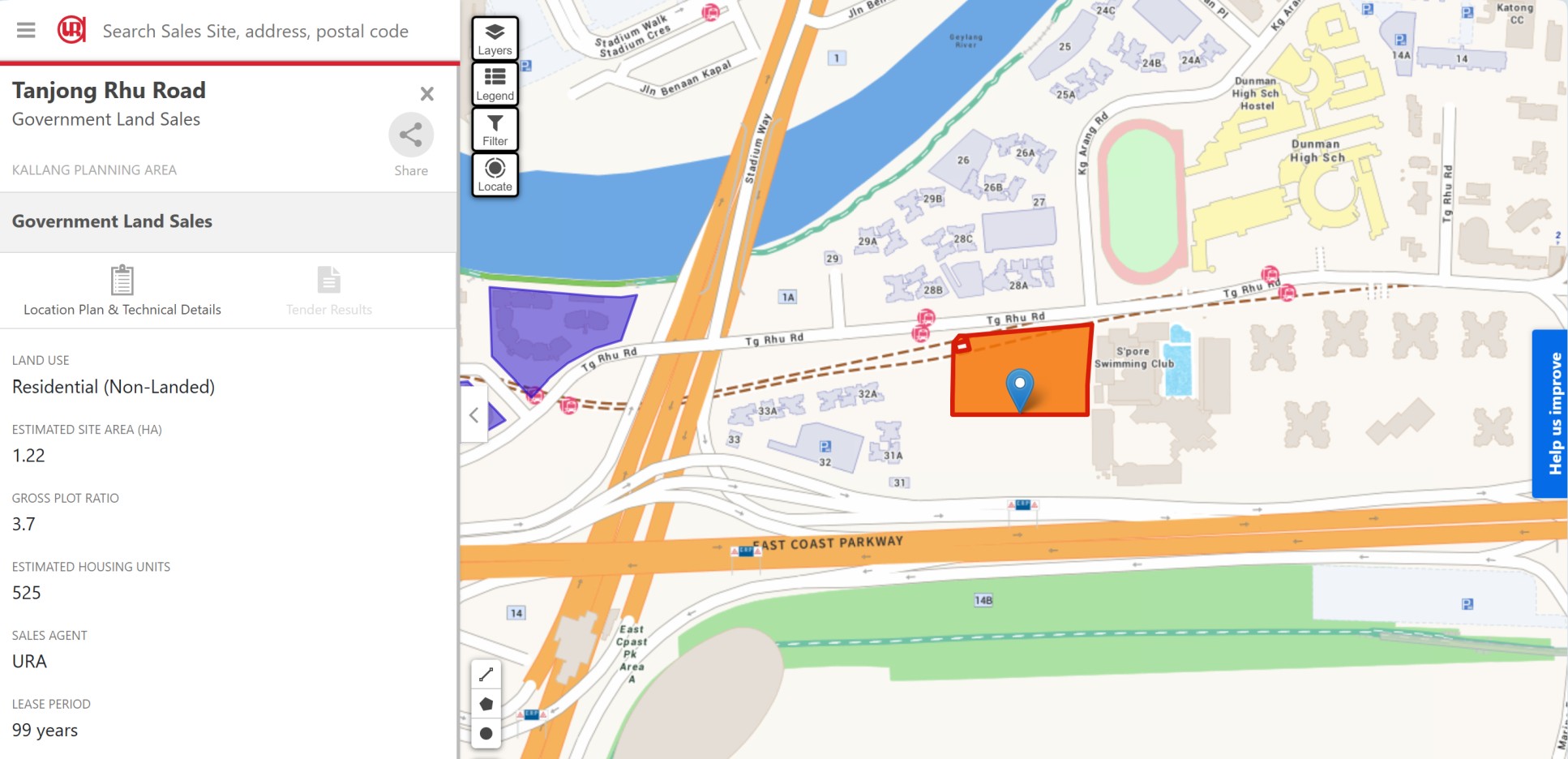 Tanjong Rhu Road GLS (Condo)