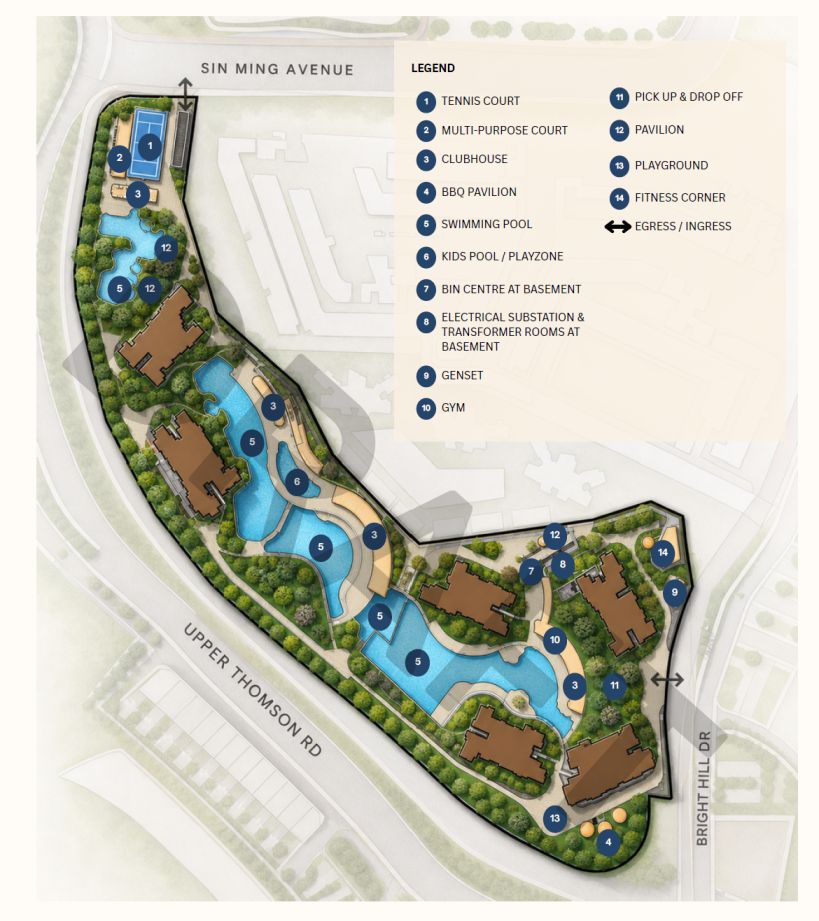 Thomson Reserve draft site plan
