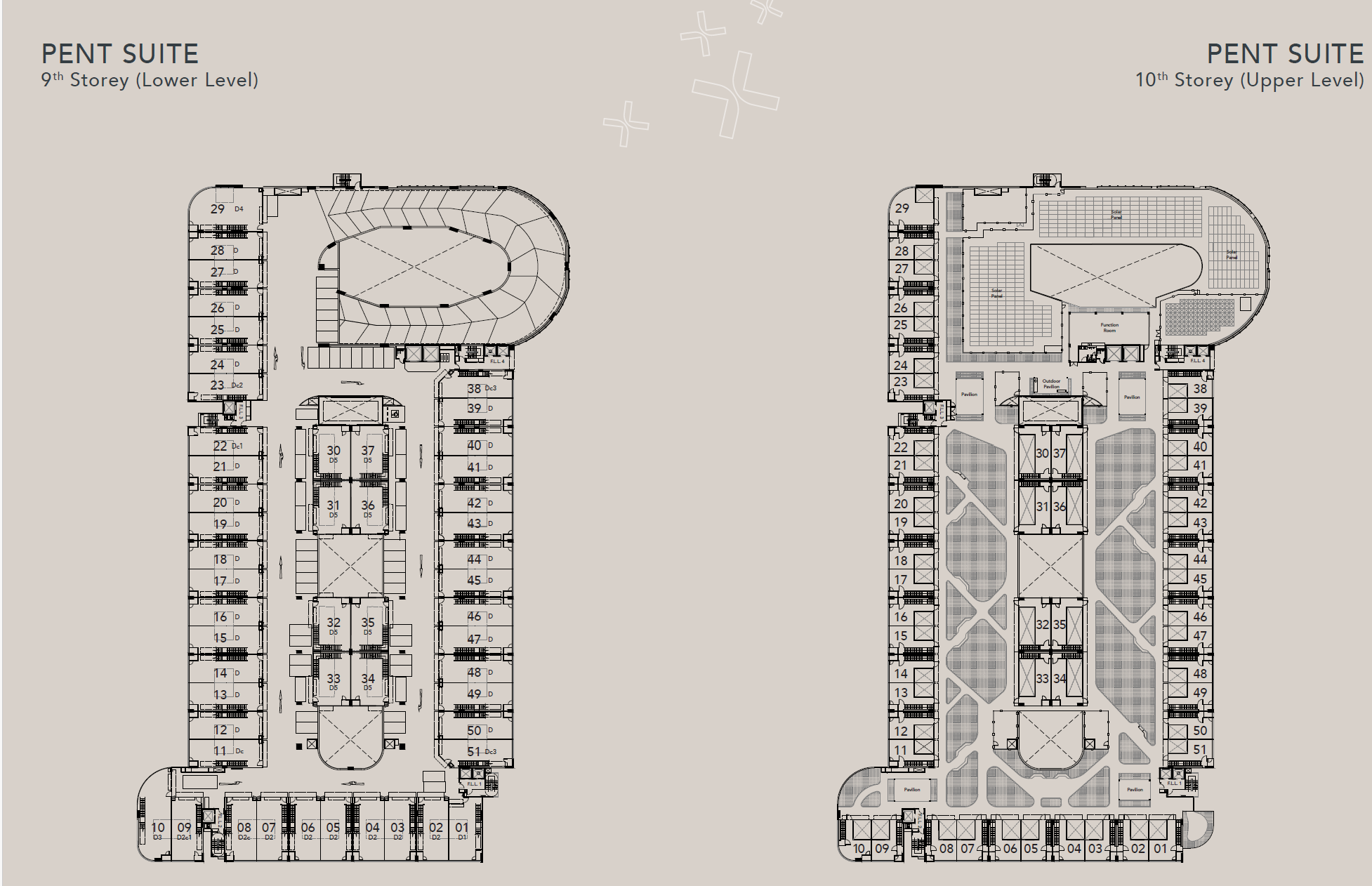 Gate Plus Pent Suite floor plan