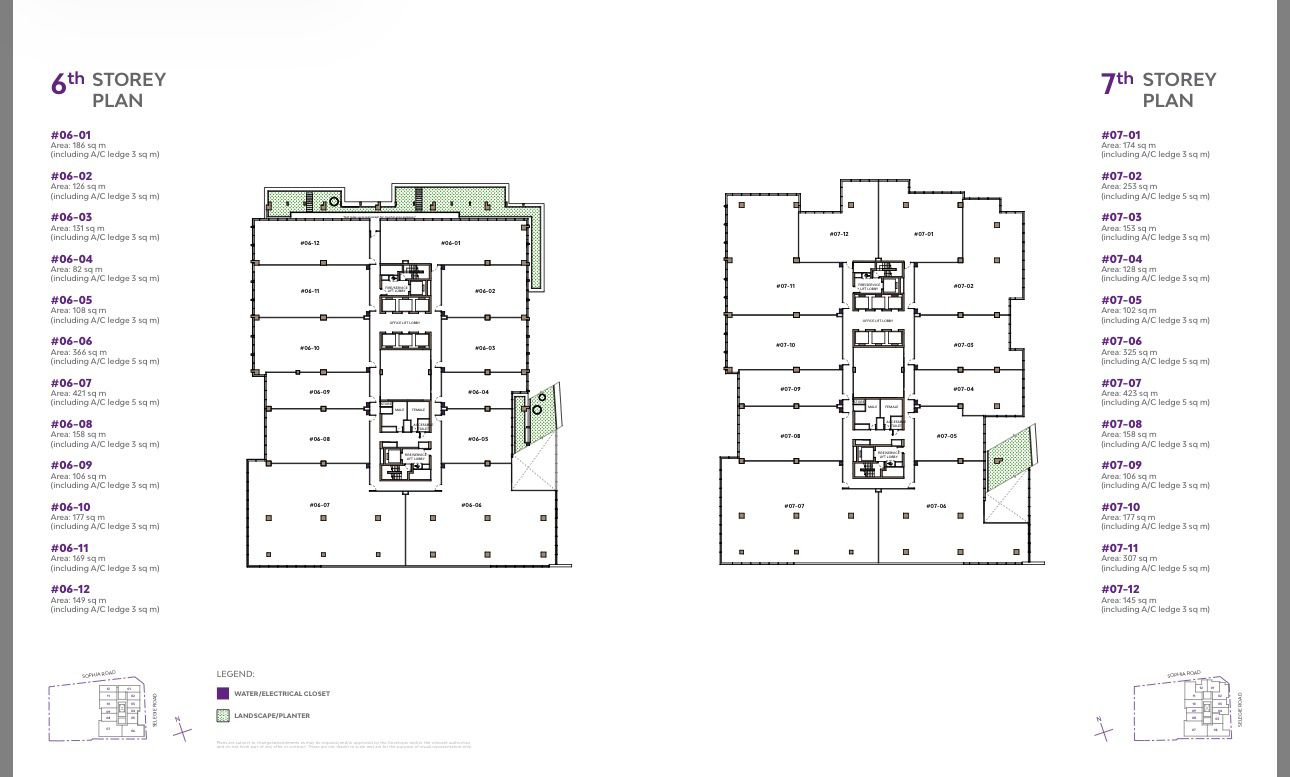 One Sophia Floor Plan