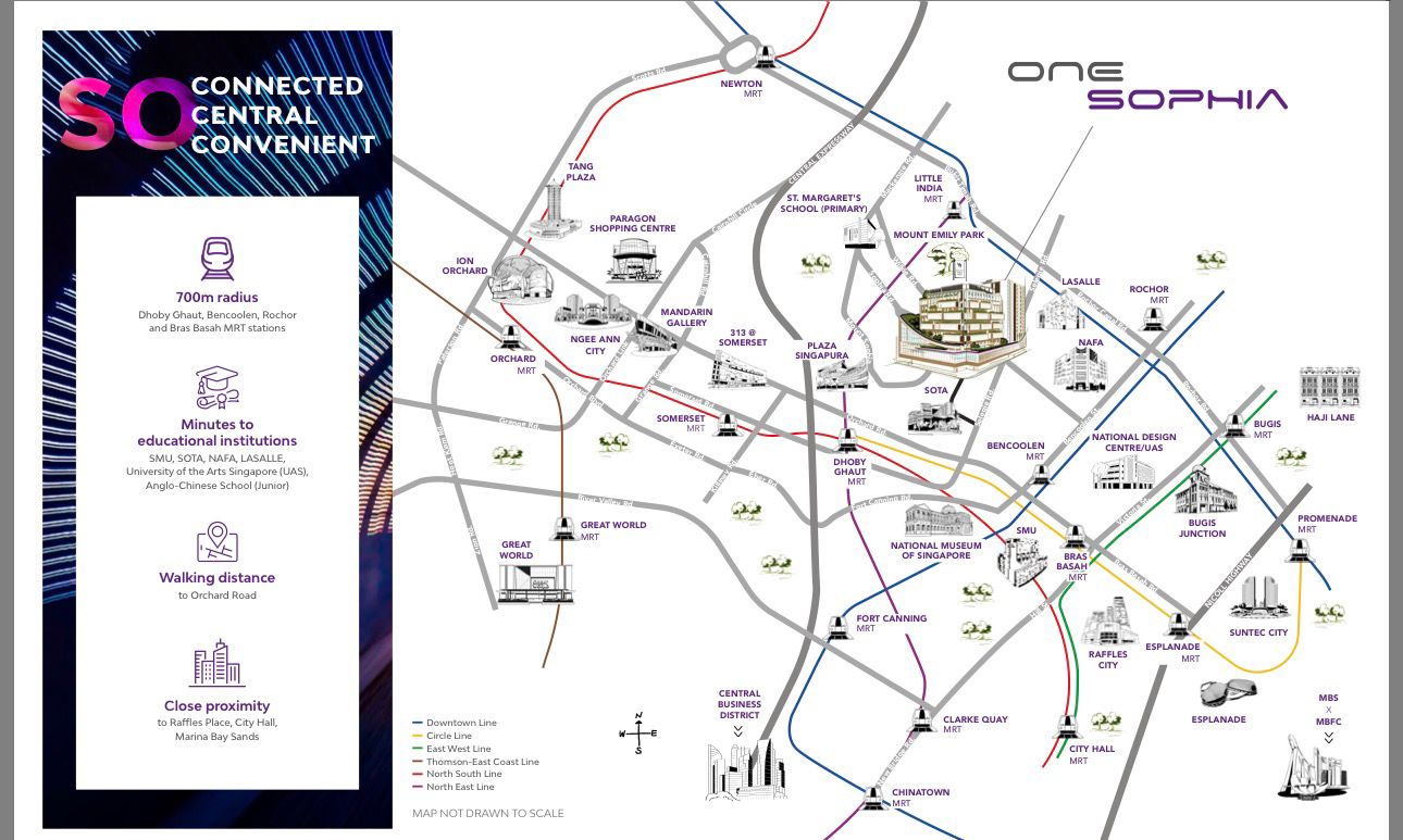 One Sophia location map