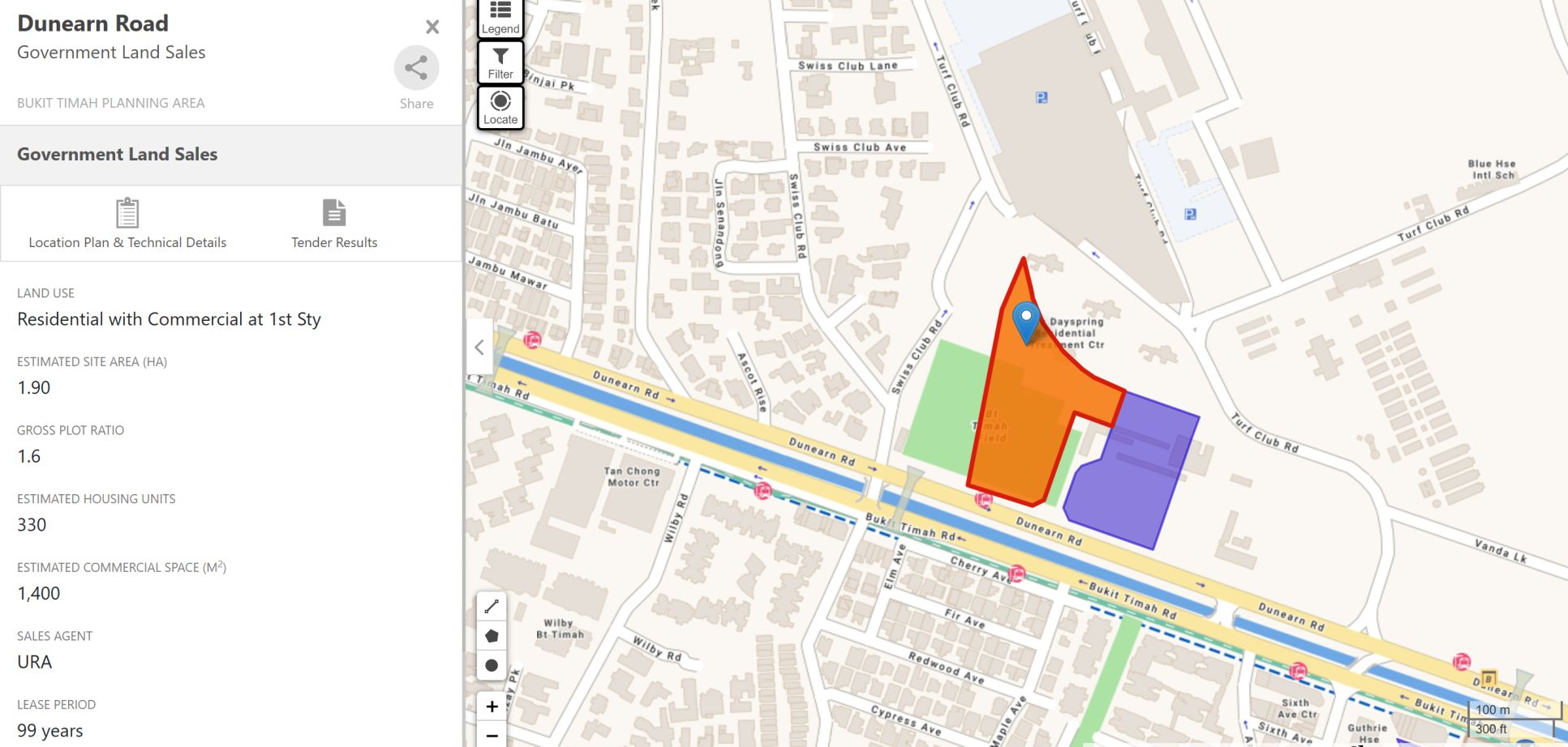 Dunearn Road GLS Condo Parcel 2