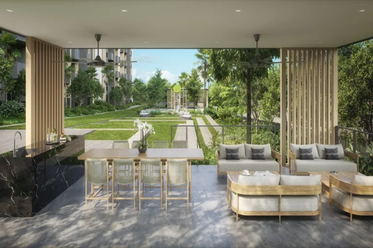 Narra Residences pavilion artist impression