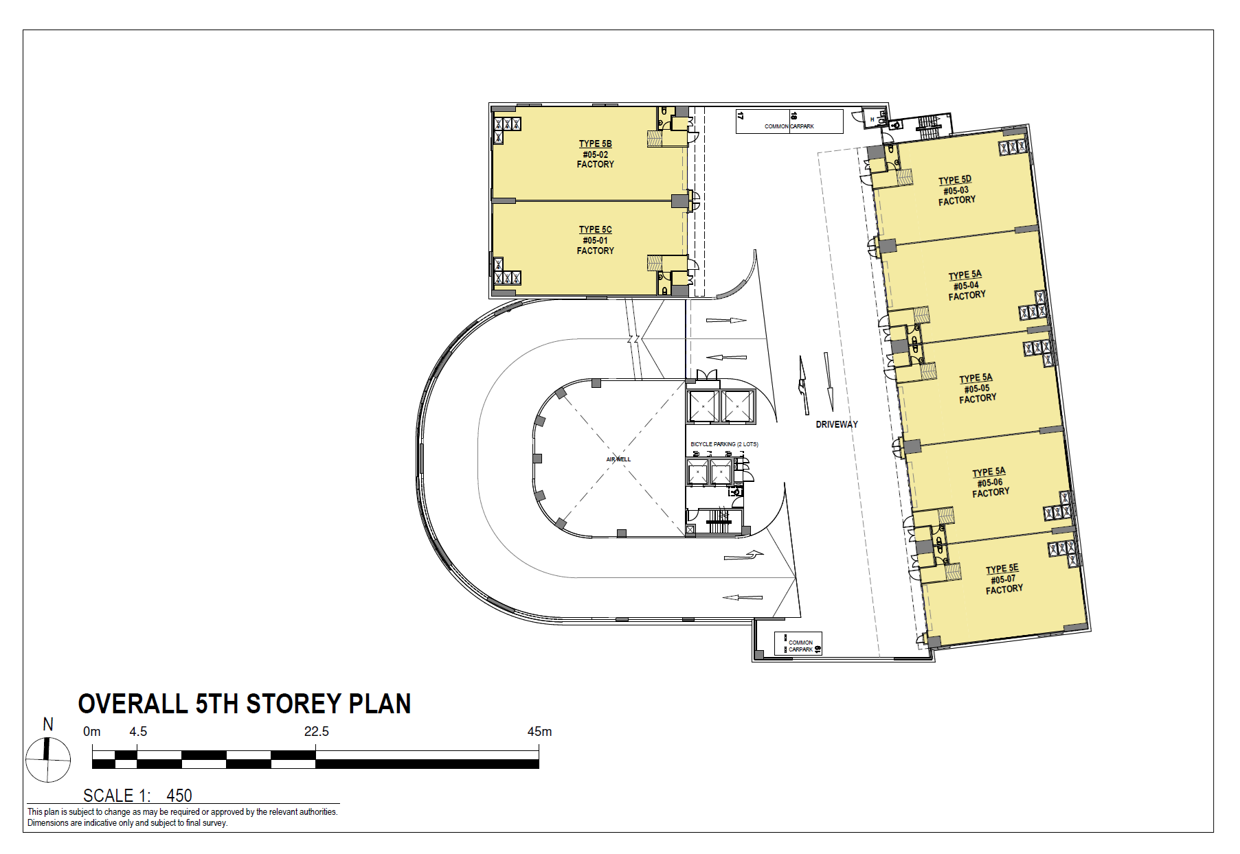 Keystone at Mandai 5th Storey Floor Plan