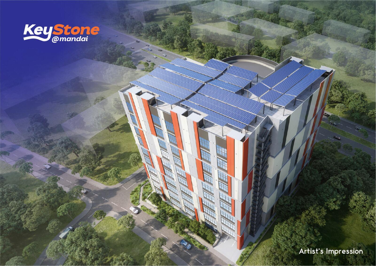 Keystone at Mandai building rendering
